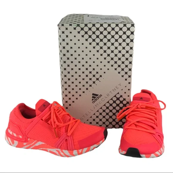 adidas by Stella McCartney Ultraboost 20 Shoes - Women's - Active Orange / Active Orange - 7.5